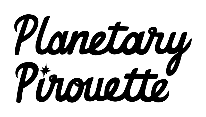 Planetary Pirouette Logo Lettering